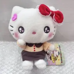 【匿名配送】サンリオ ゆるかわ ぬいぐるみ チョコケーキ ハローキティ プライズ