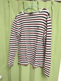 HILFIGER DENIM ボーダー長袖カットソー Mのサムネイル