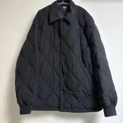 UNIQLO パフテックキルティングジャケット XL ブラック ユニクロ 美品