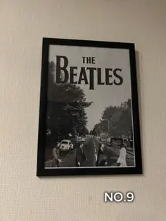The Beatles 当時品 モノクロポスター 額つき 2026年最新】beatles ポスターの人気アイテム - メルカリ
