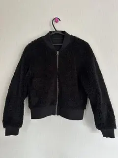 ボアジャケット ブラック