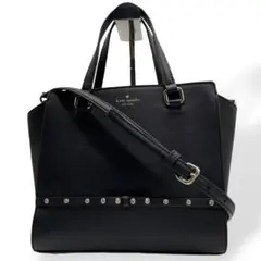 極美品　Kate Spade 2way ハンドバッグ　ショルダーバッグ　ブラック