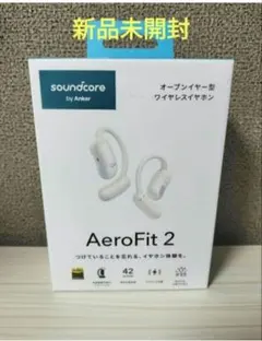 保証書付 Anker Soundcore AeroFit 2 ホワイト - メルカリ
