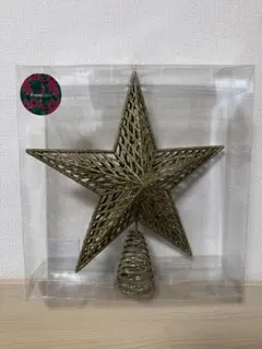 【未使用】Francfranc ツリートップスター Lサイズ ゴールド