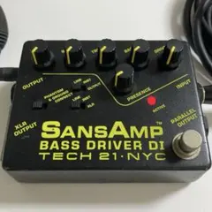 Tech 21 NYC SansAmp Bass Driver DI 動作確認済 - メルカリ