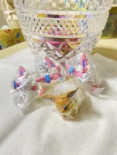 ポケモン　つまんでつなげてマスコット12 ニンフィア イーブイ