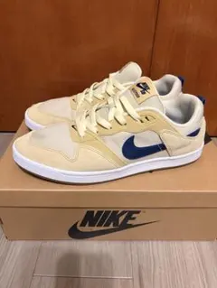 NIKE SB スニーカー ベージュ/ネイビー