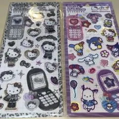 平成はっぴーフォンステッカーズ サンリオキャラクターズ2枚セット