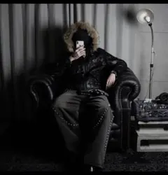 Y2K archiveブラックファージャケット ブラック 平成 お兄様系