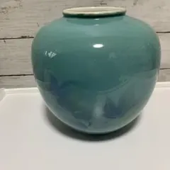 有田焼 深川製磁 色絵彩磁 花瓶 花器 壺 宮内庁御用達 フラワーベース