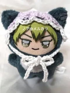 ちみけもますこっと専用 バブーシュカ (紫×白)