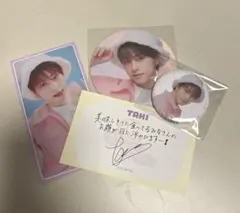 &TEAMカフェ TAKI タキ 特典 缶バッジ コースター