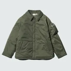 UNIQLOアニヤ　パフテックジャケット　130 オリーブ　新品未使用タグ付き