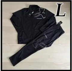 アンダーアーマー メンズ ジャージ 上下セット セットアップ 黒 L未使用