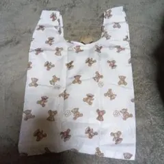 ジェラートピケ☆クマ柄エコバッグ サイズF