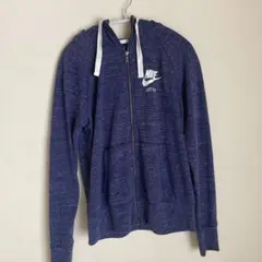 Nike 杢ネイビー パーカー Lサイズ　お値下げ