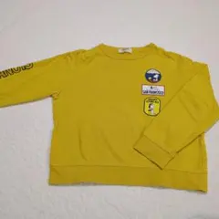 PEANUTS スヌーピー トレーナー イエロー身長135〜145cm