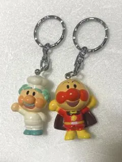 アンパンマン　昭和レトロキーホルダー