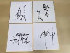 中日ドラゴンズ 荒木雅博 直筆サイン色紙 - メルカリ