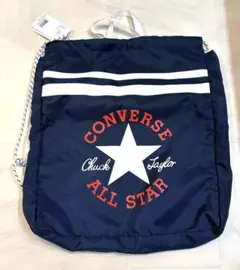 新品　未使用　CONVERSE ナップザック コンバース　プールバッグのサムネイル