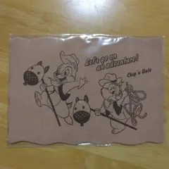 ディズニーランド　チップとデール　ポストカード
