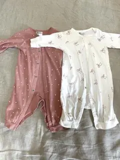 H&Mロンパース2点セット