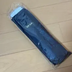 【新品未使用】極薄型軽量折り畳み傘　ウォーターフロント ポケフラット ネイビー