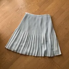 均一セール‼️ハロッズ　スカート　水色　大人可愛いのサムネイル