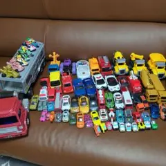 トミカなどミニカー97点大量まとめ売り - メルカリ