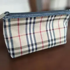 バーバリーポーチ　Burberry チェック柄 ポーチ