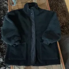 フリークストア　リバーシブルボアジャケット　ブラック