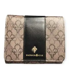 【鑑定済】新品PATRICK COX パトリックコックス 二つ折りモノグラム