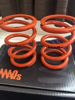 MAQs スプリング オレンジ ID65 125mm 22K MAQs ID65 H180mm 4K〜28K MAQS 2本セット 送料無料 直巻 直巻き