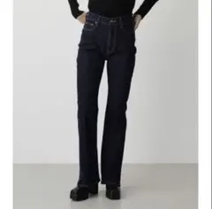 AZUL ハイウェストデニムフレア2