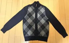 メンズニット　BANANA REPUBLIC　サイズL　ネイビー