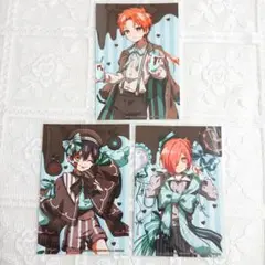 地縛少年花子くん ファミマコラボ チョコミント ブロマイド(L判) 3枚セット
