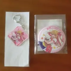新品未開封 推しの子 ルビー ハローキティ キーホルダー 缶バッチ くじ