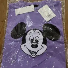 【新品未使用】パープル　若槻千夏WCJ ディズニー　ミッキーTシャツのサムネイル