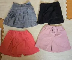 キッズ服 スカート 4点セット 140cm