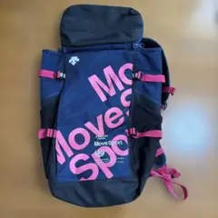 MovesSport ネイビー ピンク バックパックのサムネイル