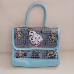 101匹わんちゃん　PVC　ミニ バッグ　ミラー付き　キッズ　ヴィンテージ