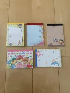 【レア★平成レトロ】メモ帳　まとめ売り　平成女児文具　ハムちゃん　こぐま　パンダ