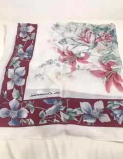【美品】【絹100%・日本製】アンドレオーソン シルクスカーフ / ストール