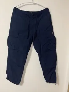 Aard ネイビー ナイロンカーゴパンツ サイズSmall
