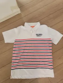 BEAMS GOLF ボーダー柄ポロシャツのサムネイル