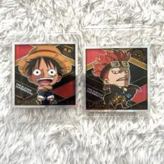 ワンピース　ウエハースシール　2枚 セット　第3弾　ルフィ　キッド