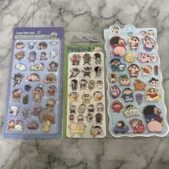 クレヨンしんちゃん 硬いシール アクリル おしり