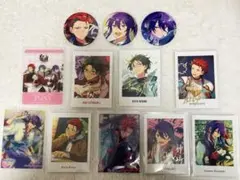 あんスタ　紅月　カード　缶バッジ　蓮巳敬人　鬼龍紅郎　神崎颯馬