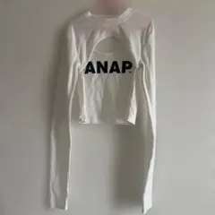 アナップガール　ショート丈Tシャツ　S