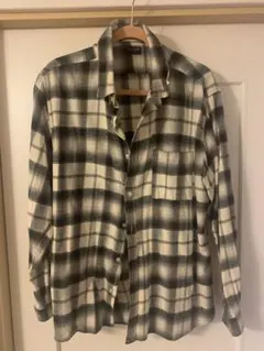 BACK NUMBER チェック柄ネルシャツ X-LARGE